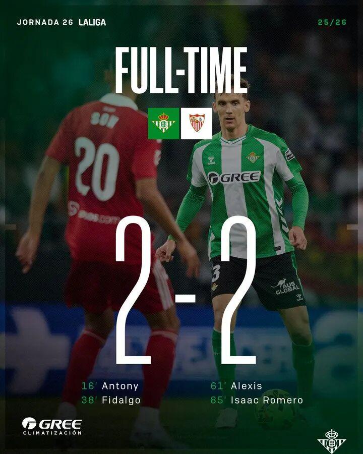 开云体育简介-西甲第26轮综述：皇马两连败落后巴萨4分，安东尼德比战倒勾破门